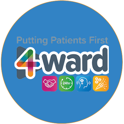 Putting Patients First 4ward logo