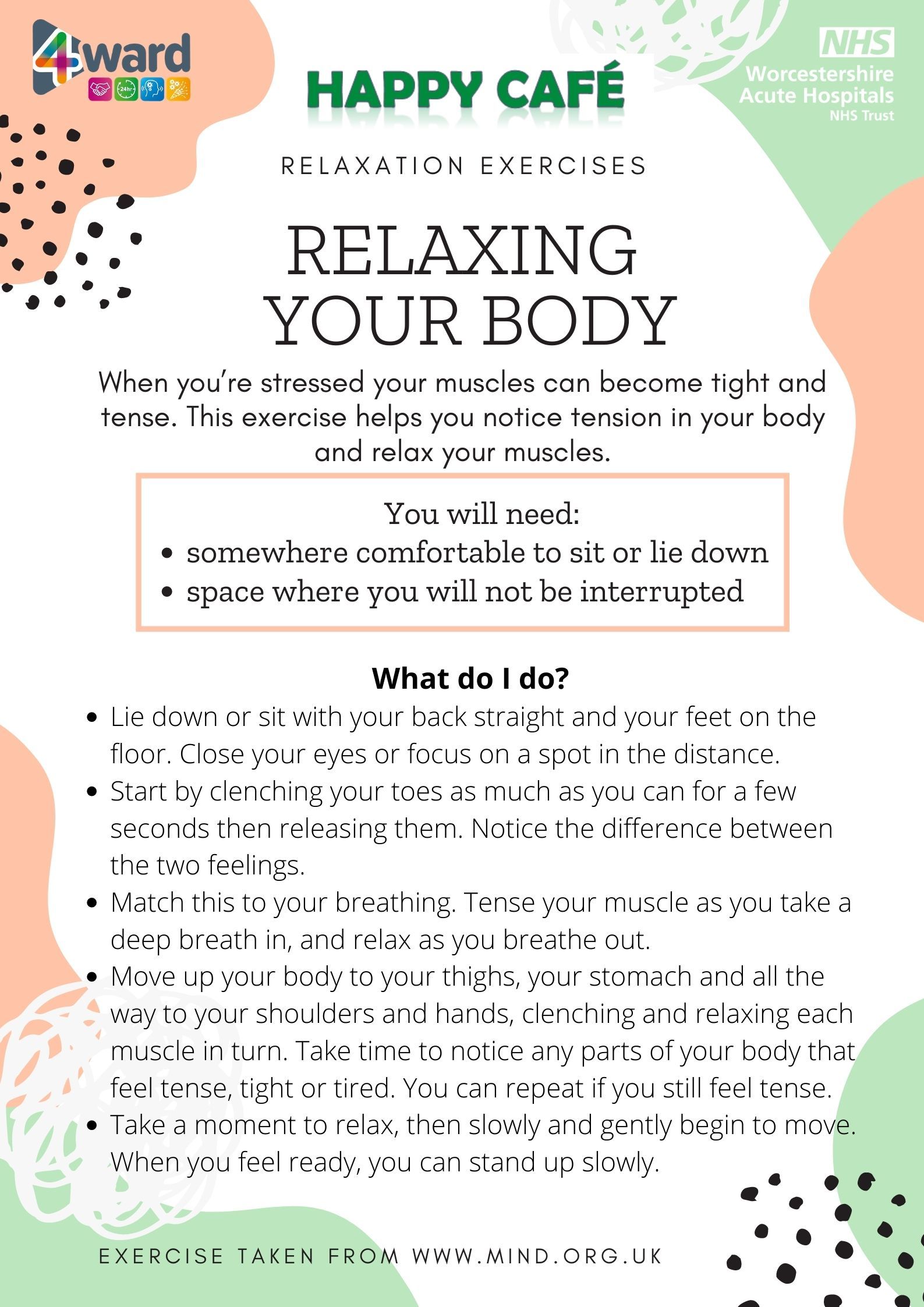 top tips 2 relax body