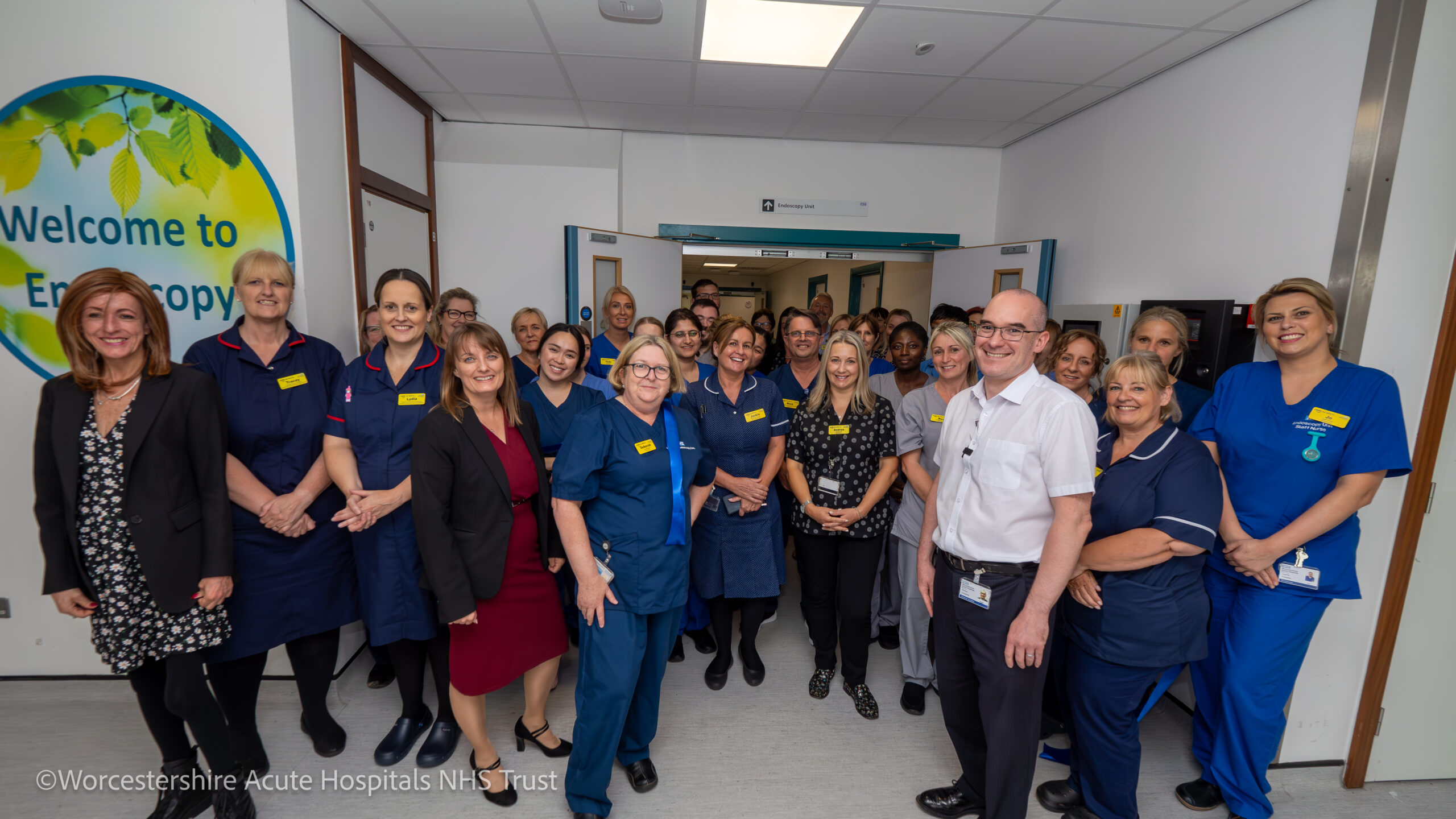 Staff from the unit gathered to celebrate the latest expansion of their service this week.