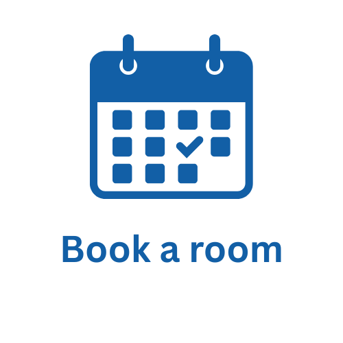 Image is a "Book a room" icon